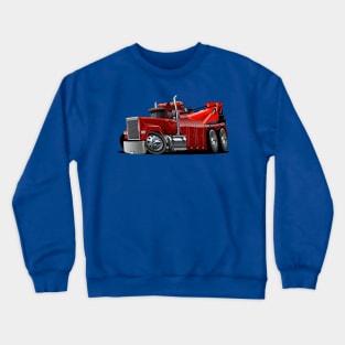 Cartoon tow truck Crewneck Sweatshirt